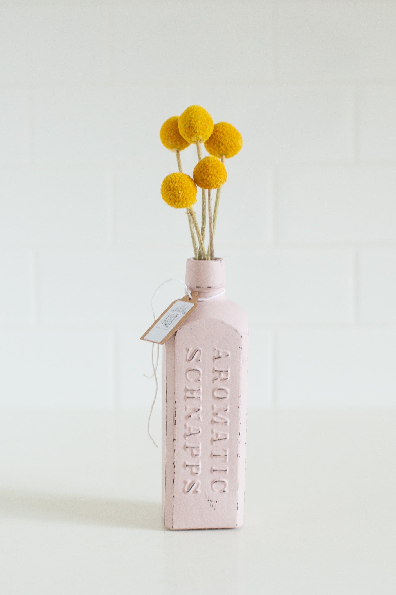 Dried posy in Vintage Jar