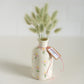 Bunny tails in hand painted vase