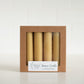 Box 4 Hand rolled Beeswax Candles