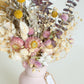 Dried posy in Vintage Jar