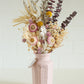 Dried posy in Vintage Jar